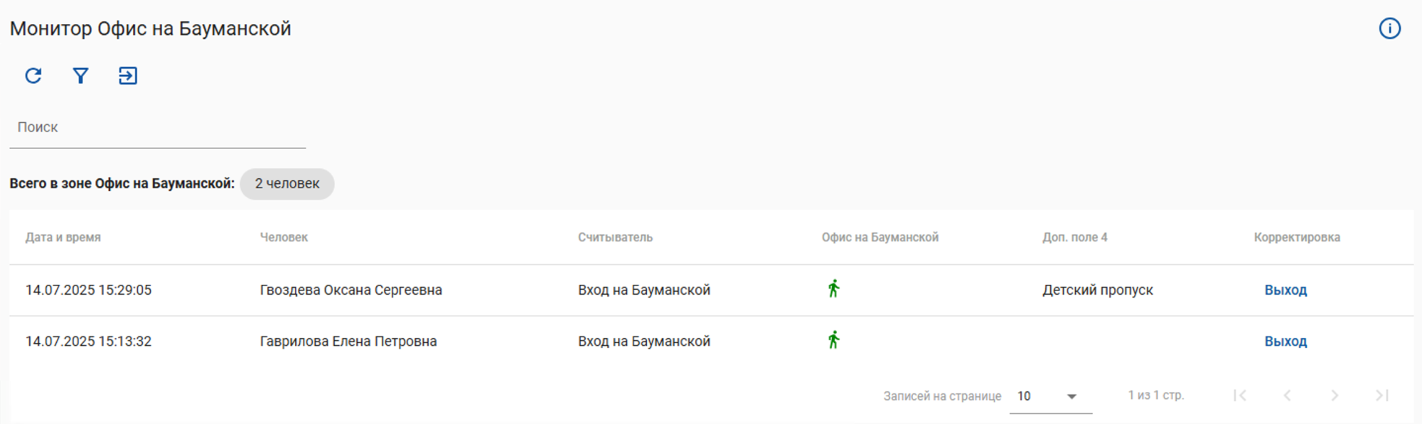 Пропуск родителя с пометкой "детский" Пропуск родителя с пометкой "детский"