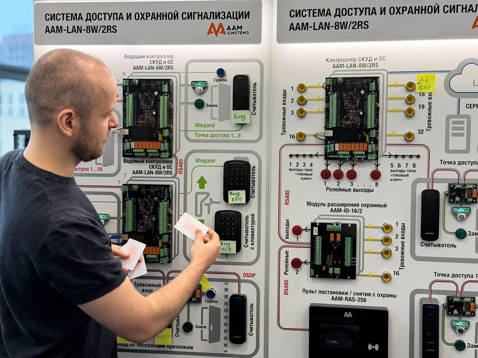 Демонстрация оборудования в офисе ААМ Системз